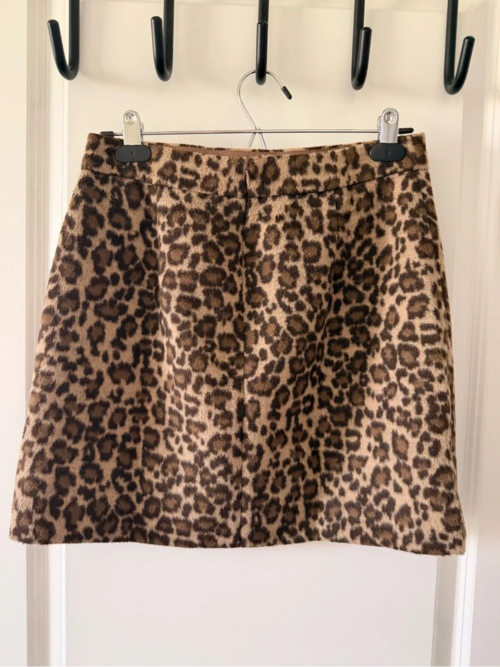 J. Crew Leopard Print Mini Skirt - Brown & Black
